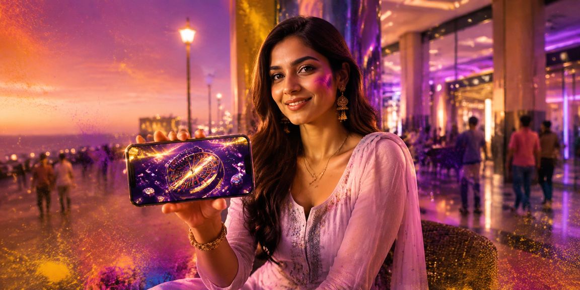Player using casino app on mobile device in Chennai